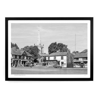 Innes Heritage Hessle Square 1955 A2 Framed Art Print