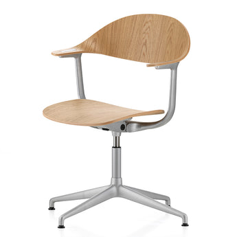 Vitra Mynt Plywood Office Chair Four Star Base