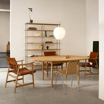 Carl Hansen BM0121 Extendable Dining Table 120cm to 180cm