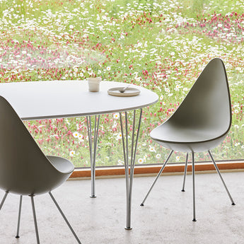 Fritz Hansen 3110 Drop Chair Plastic