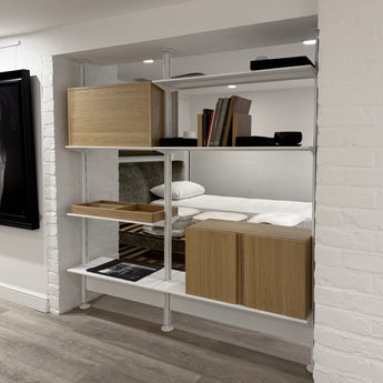 Pira G2 Floor-to-Ceiling Shelving Display