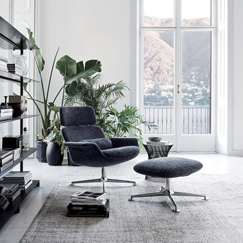 Knoll KN02 Swivel & Reclining Highback Lounge Chair