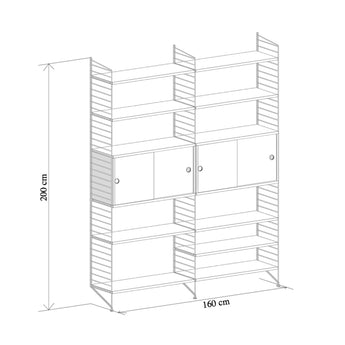 String Office Shelving Bundle 01