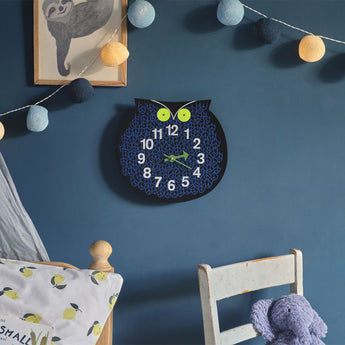 Vitra Zoo Timers Wall Clock Omar The Owl