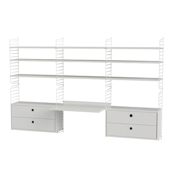 String Workspace Shelving Bundle F